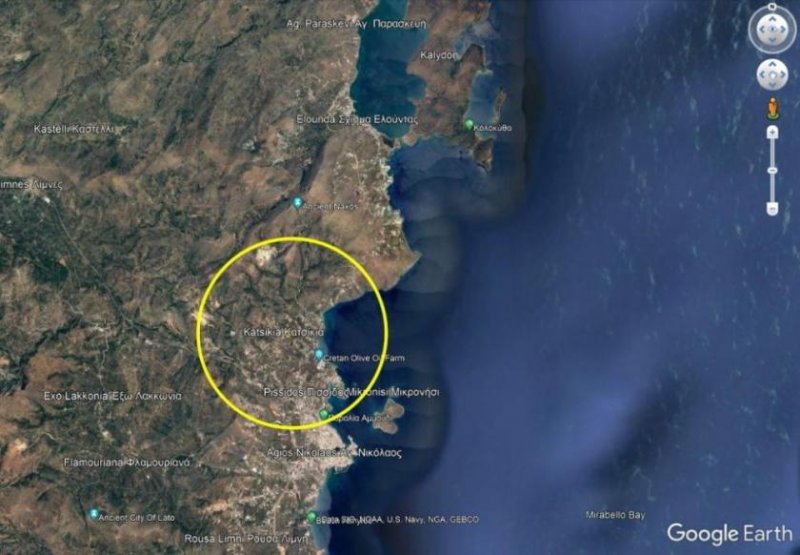 Katsikia Kreta, Katsikia: Gruppe von Grundstücken mit Meerblick zu verkaufen Grundstück kaufen